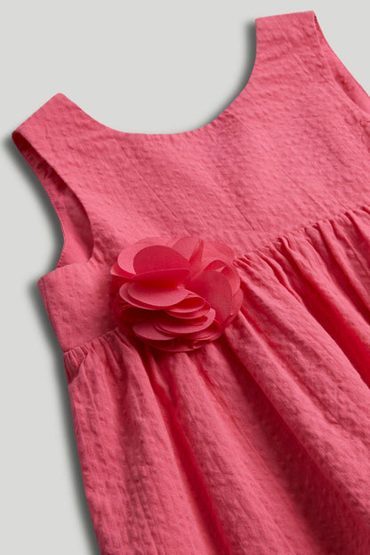 Pink Tiered Dress