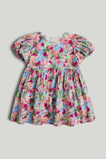 Floral Dress - Multi / 12-18 Months