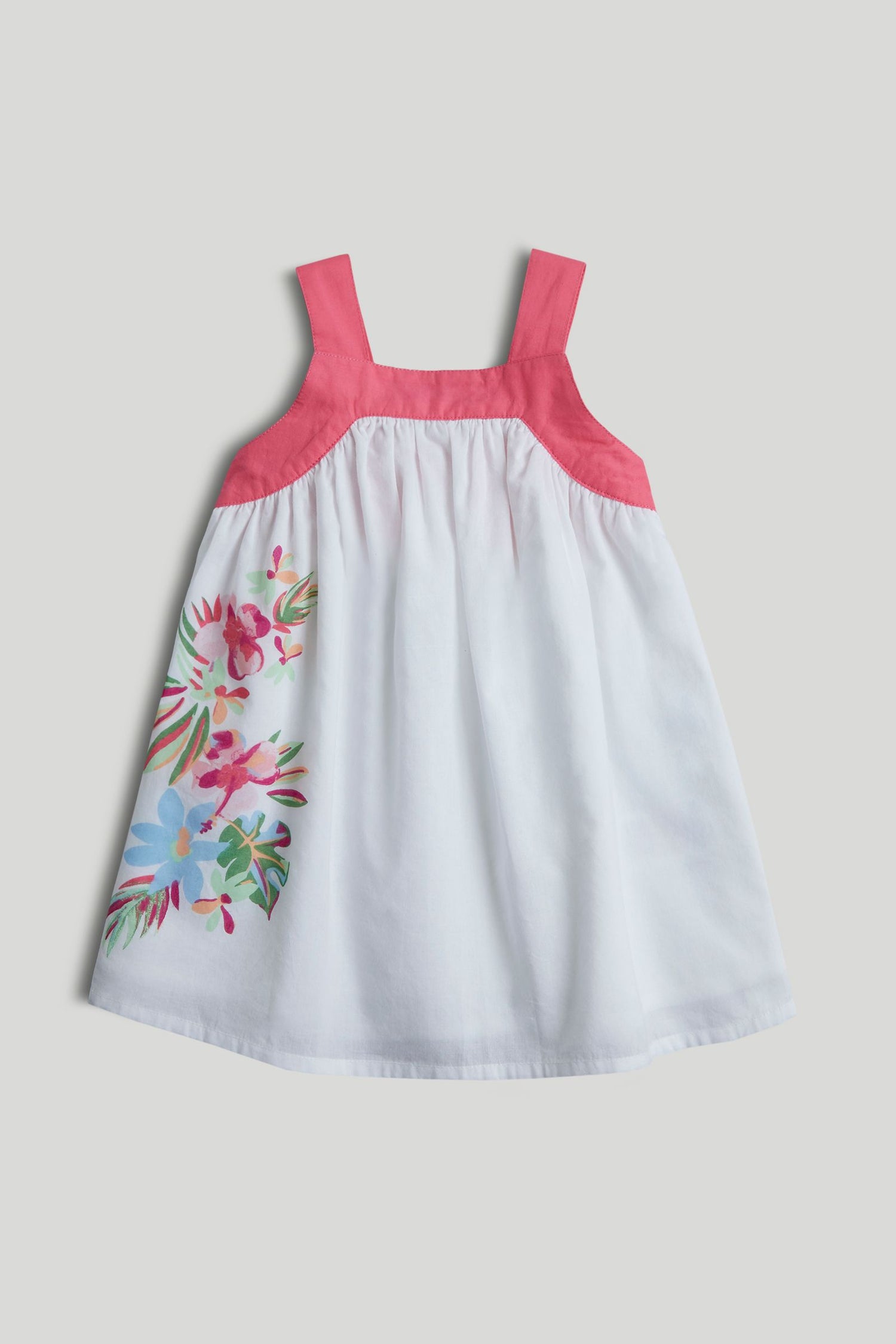 White Sun Dress - White / 12-18 Months