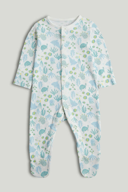 3 Pack Ocean Sleepsuits