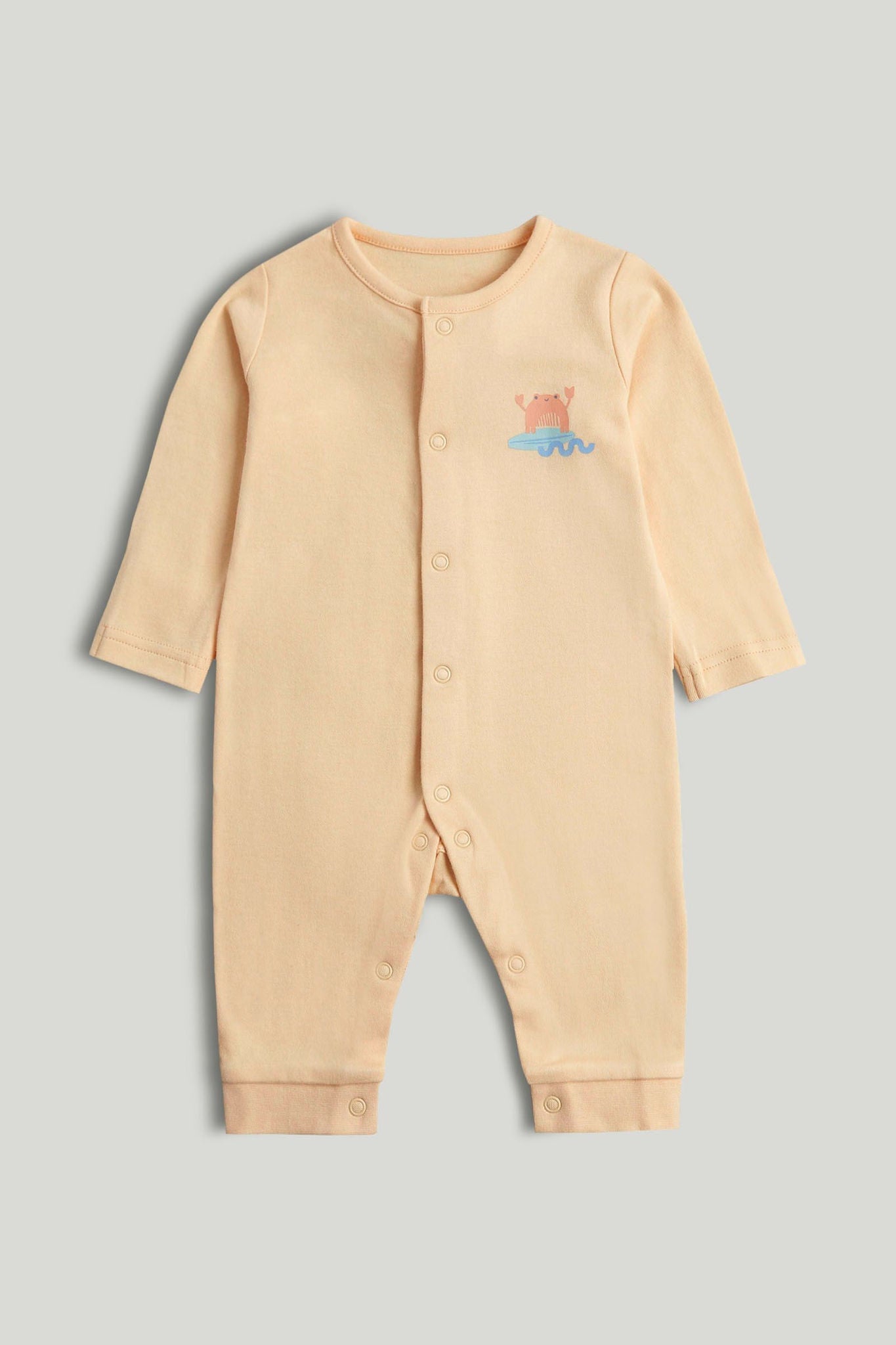 3 Pack Beach Footless Sleepsuits