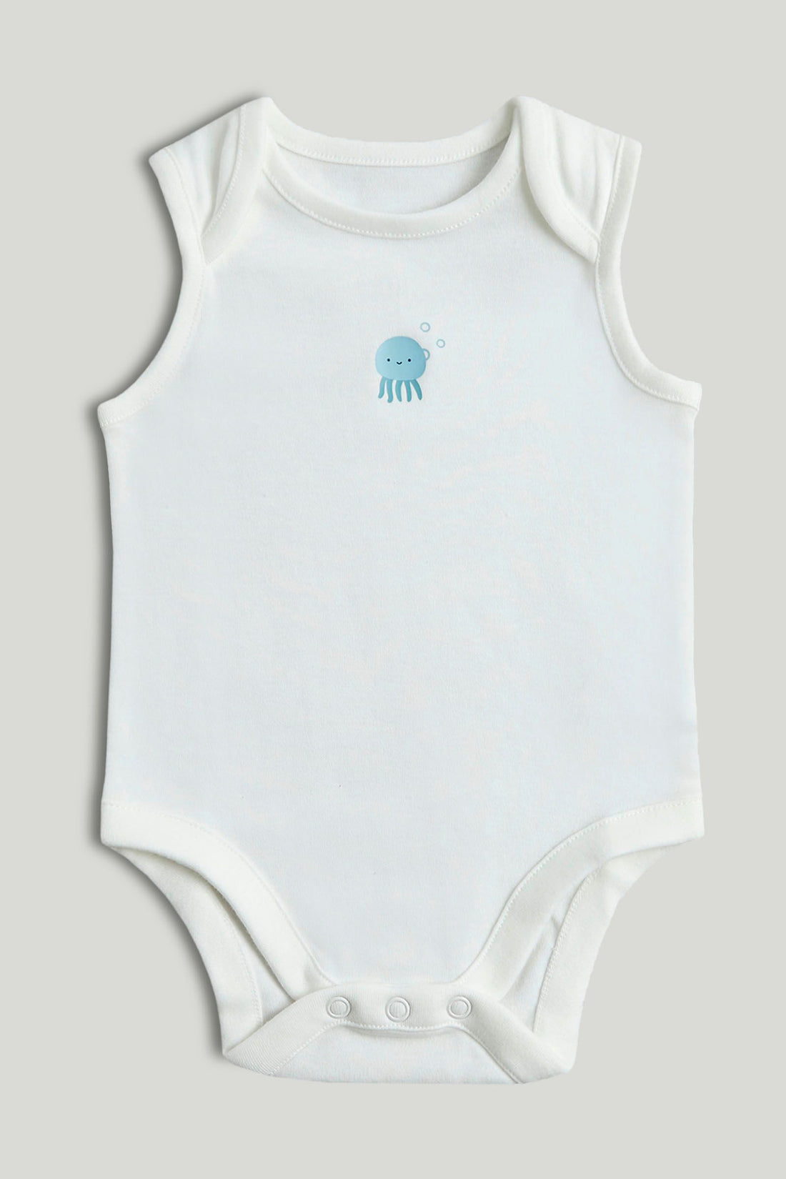 5 Pack Blue Ocean Sleeveless Bodysuits