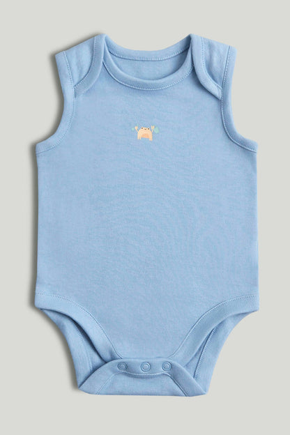 5 Pack Beach Sleeveless Bodysuits