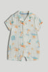 Beach Cotton Romper - Cream / 12-18 Months