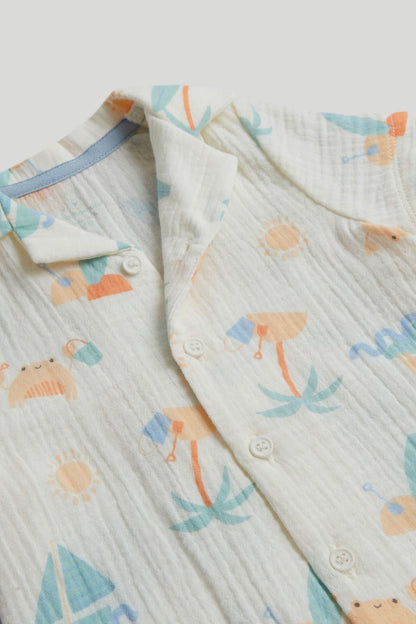 Beach Cotton Romper