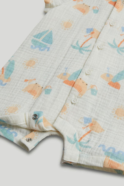 Beach Cotton Romper