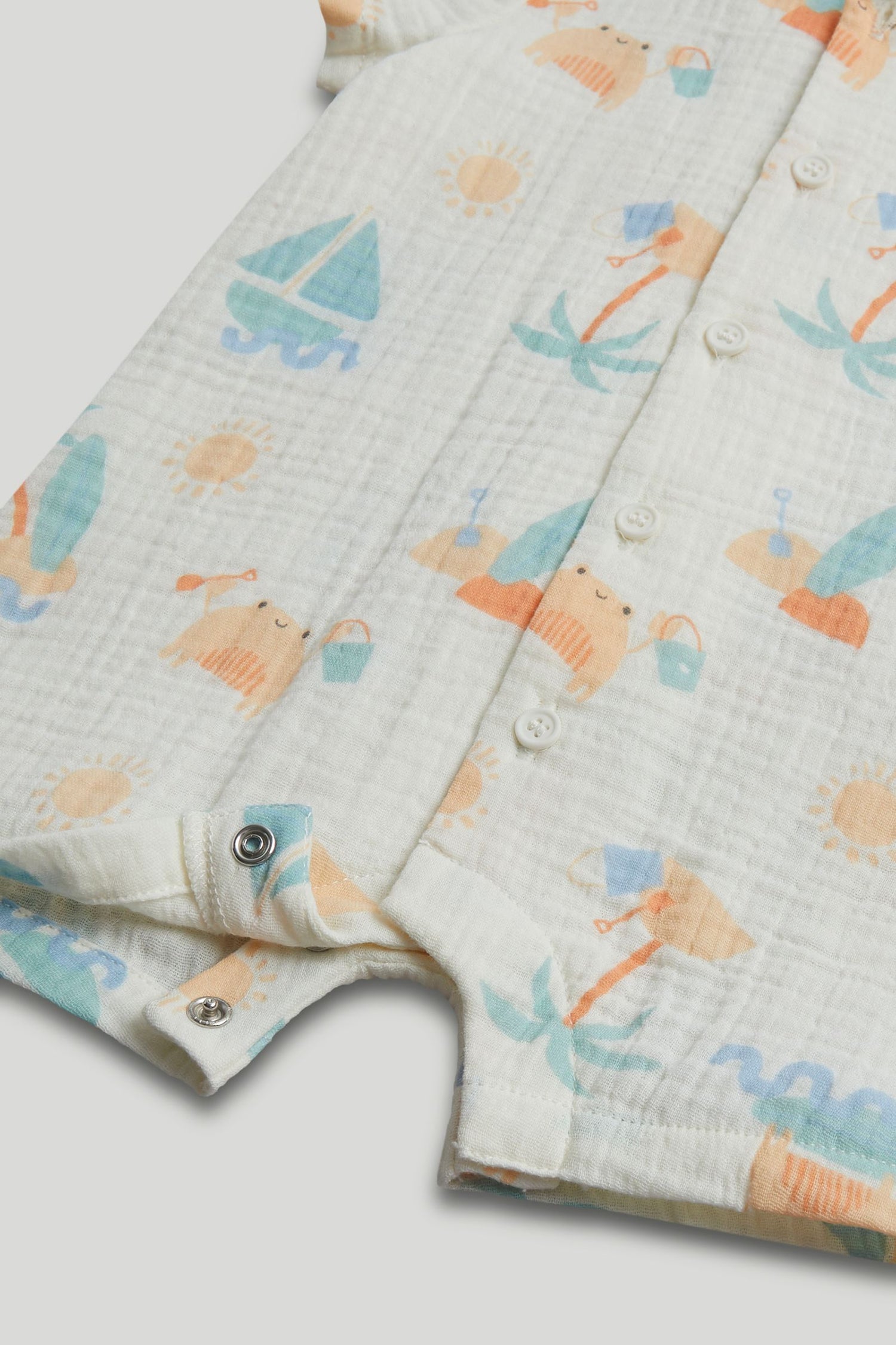 Beach Cotton Romper