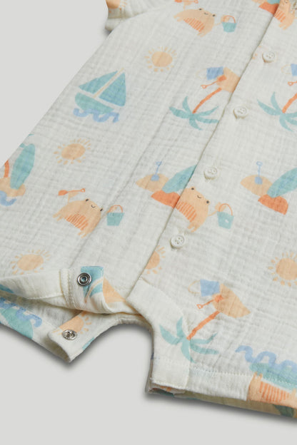 Beach Cotton Romper