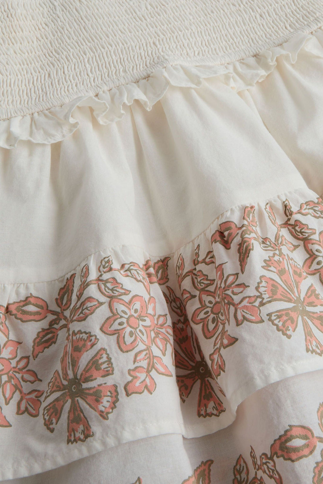 Cream Midi Sun Dress