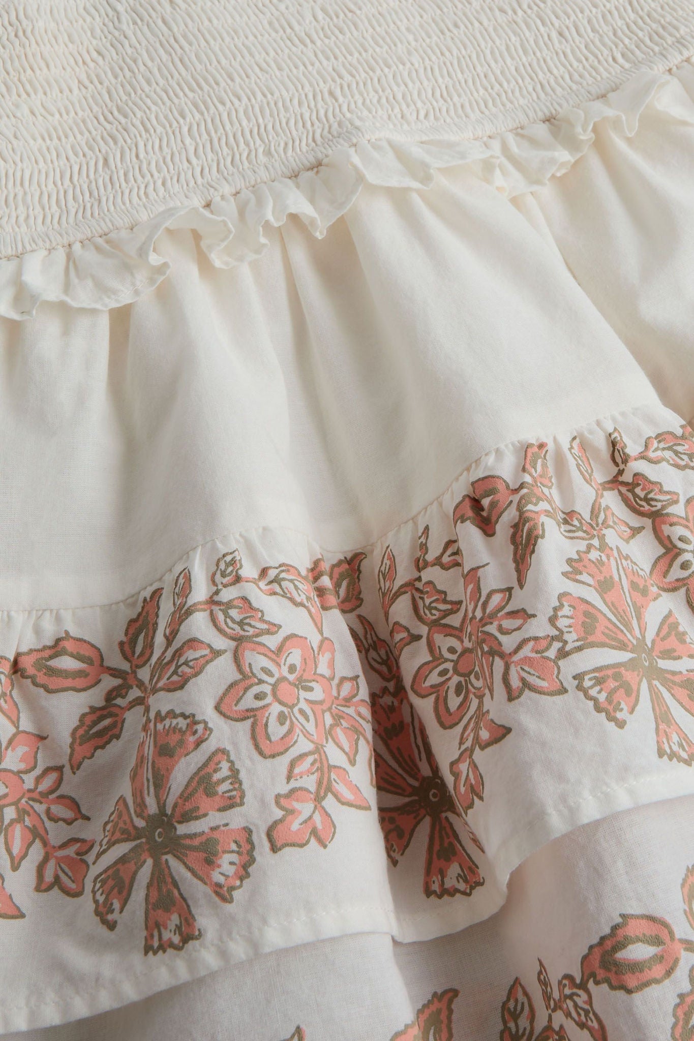 Cream Midi Sun Dress