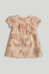 Apricot Dress - Light Orange / Up to 1 Month