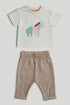 T-Shirt and Joggers Outfit - Multi / 12-18 Months