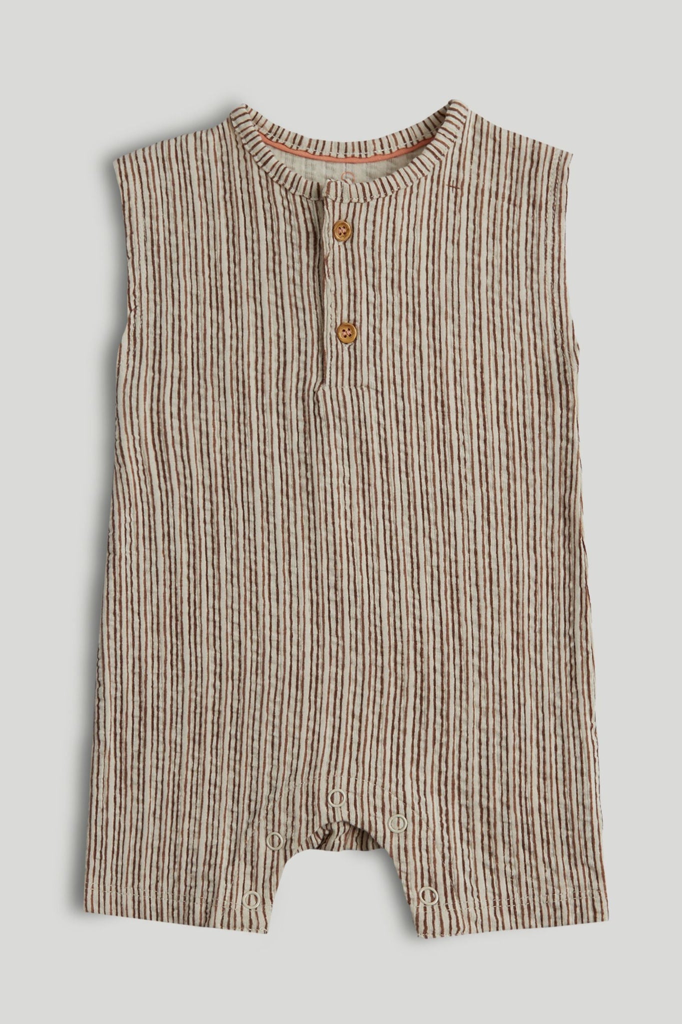 Striped Romper - Multi / 12-18 Months