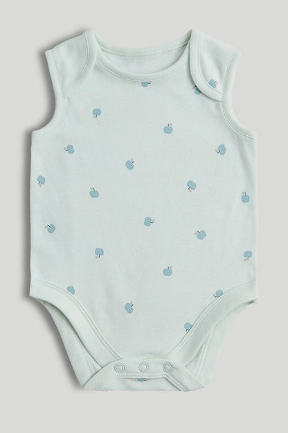 5 Pack Elephant Sleeveless Bodysuits