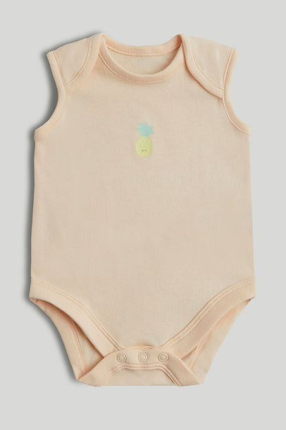 5 Pack Summer Sleeveless Bodysuits