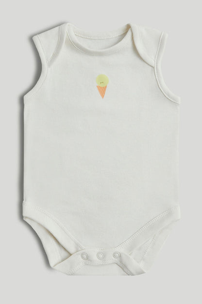 5 Pack Summer Sleeveless Bodysuits