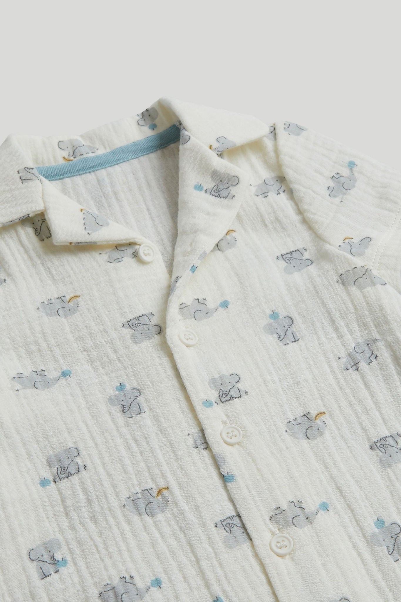 Elephant Cotton Romper