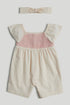 Pink Romper and Headband Outfit - Light Pink / 12-18 Months