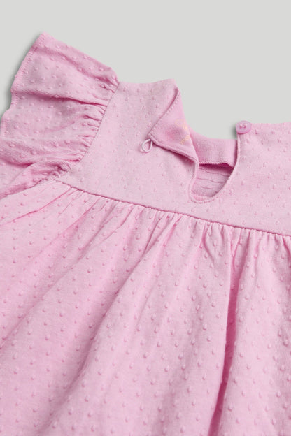 Pink Romper Dress