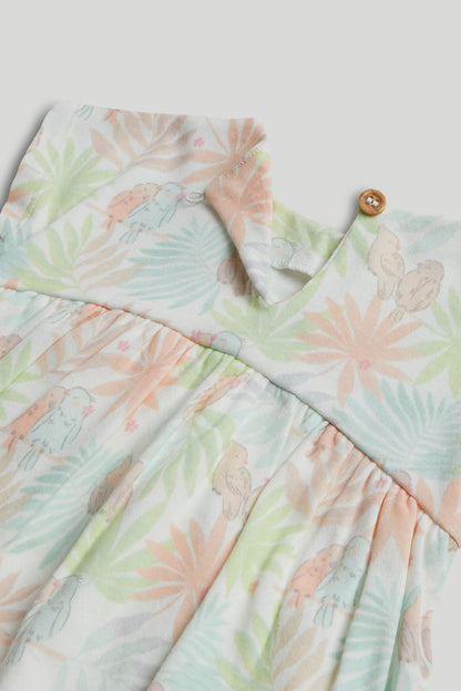 Tropical Romper Dress