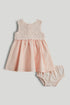 Pink Crochet Dress and Knickers Outfit - Light Pink / Up to 1 Month