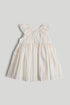 Striped Dress - White / Up to 1 Month