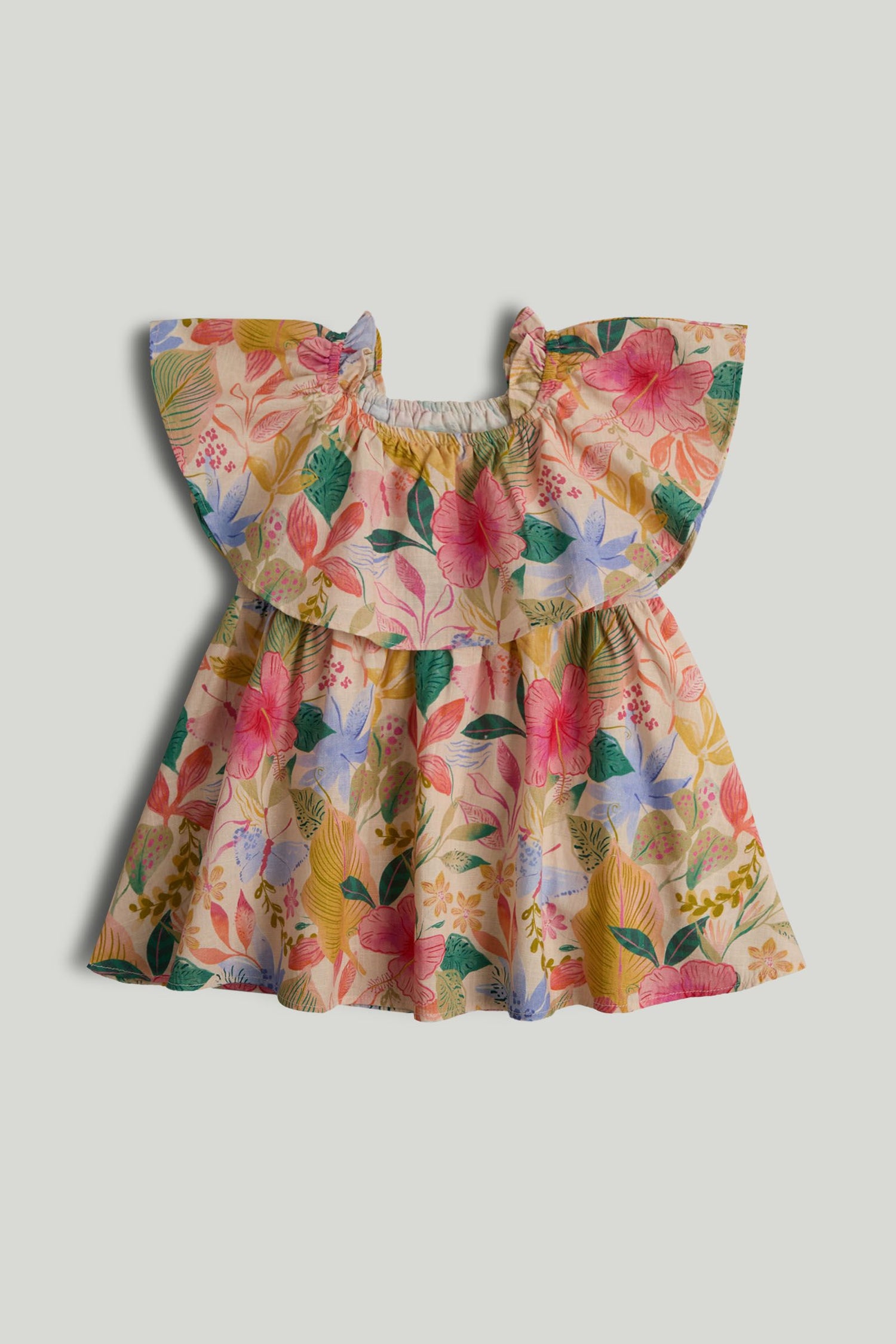 Tropical Dress - Multi / 12-18 Months