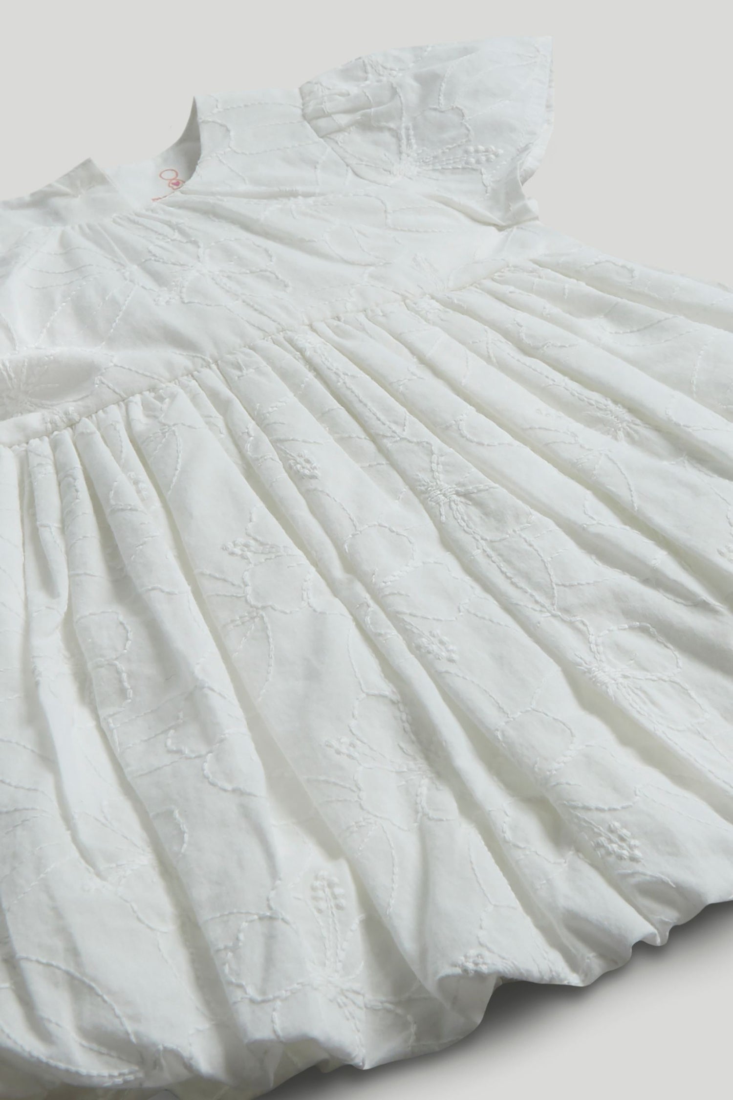 White Puffball Dress Outfit