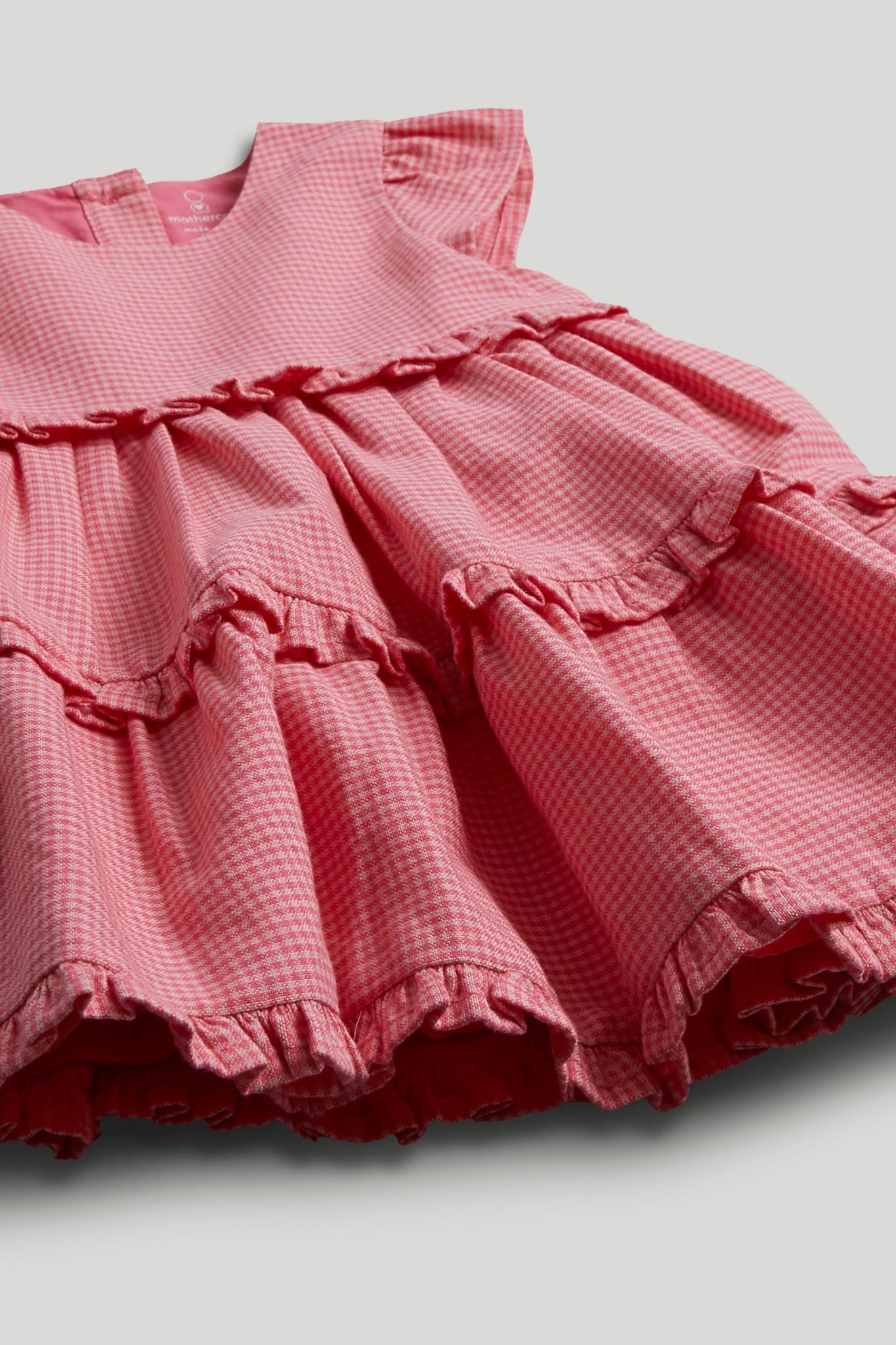 Pink Gingham Dress and Knickers Outfit