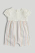Striped Romper - Multicolor / Up to 1 Month