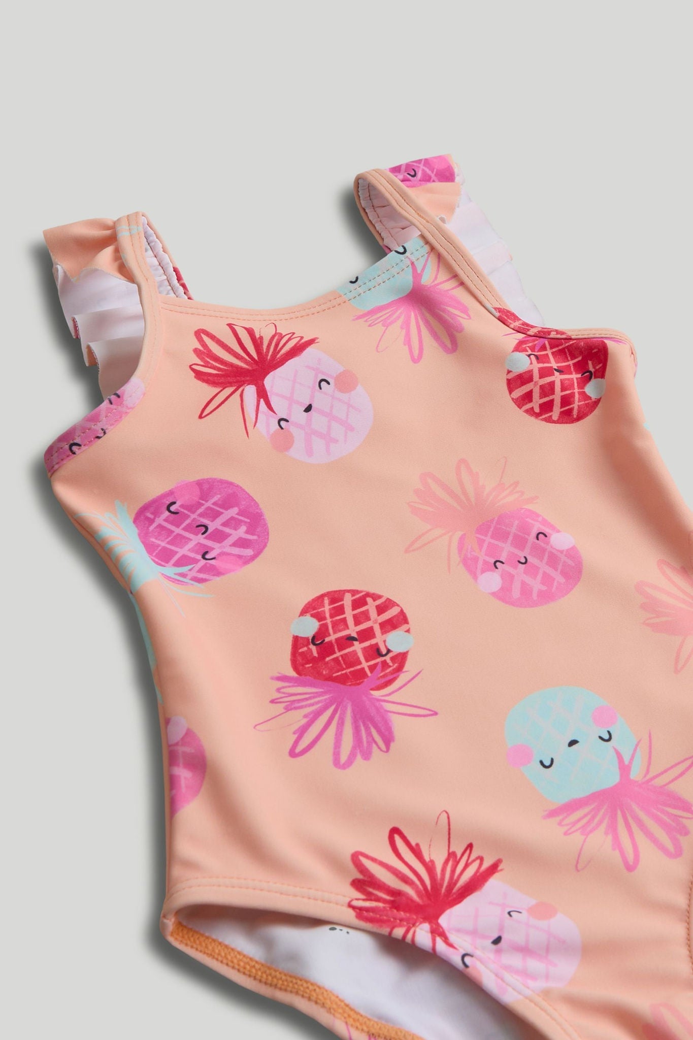 Peach Pineapple Swimsuit