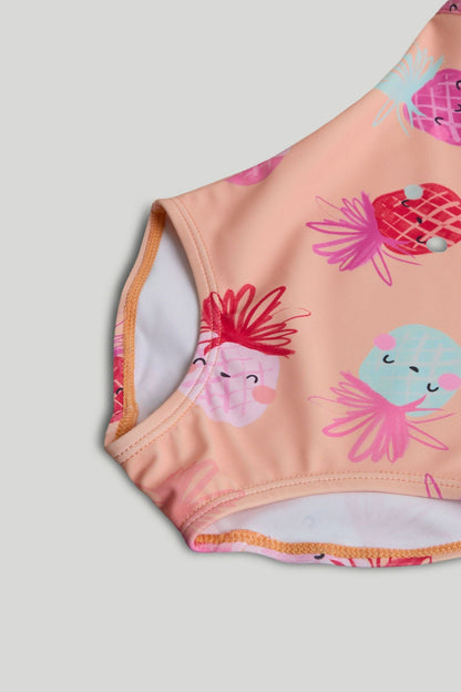 Peach Pineapple Swimsuit