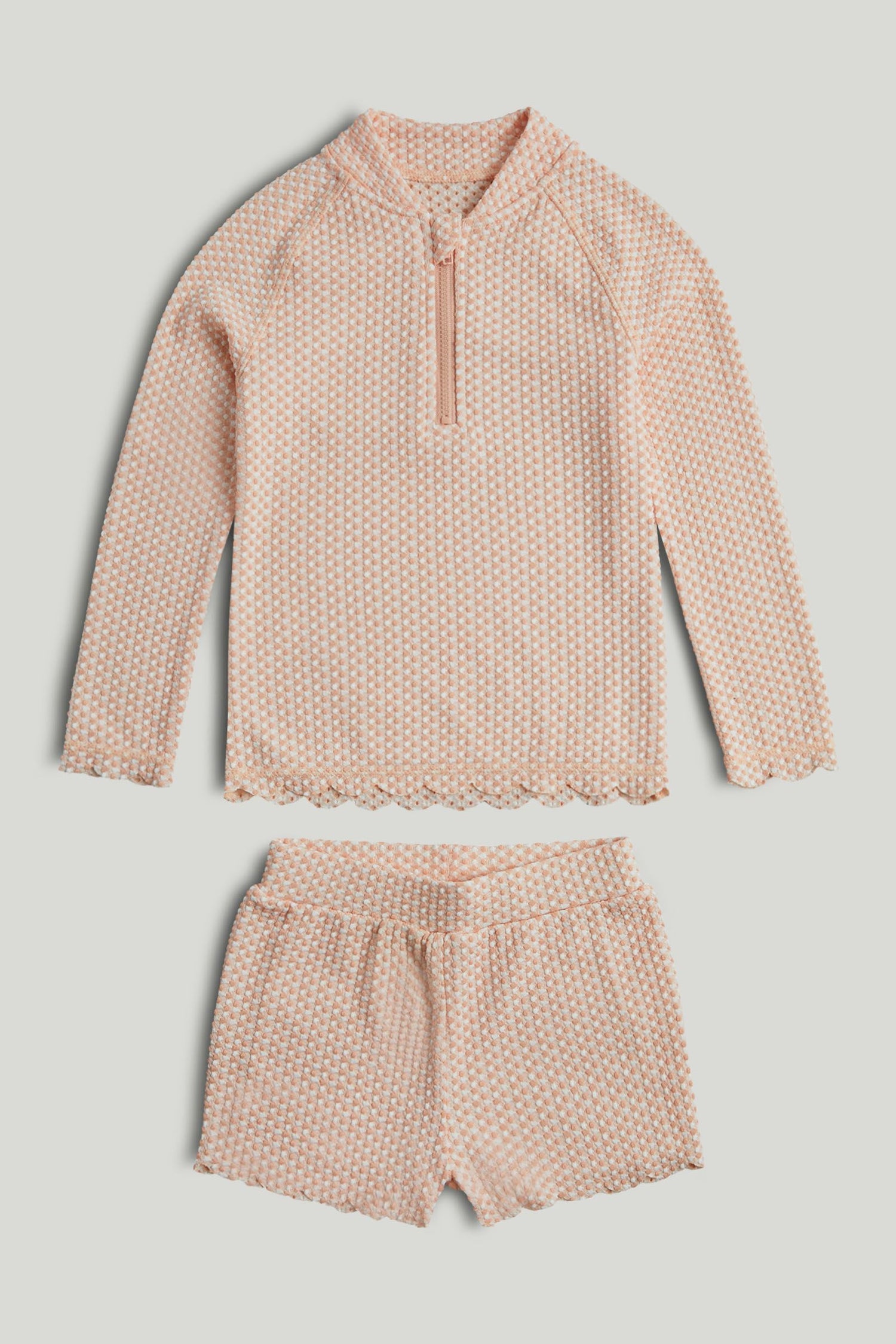 Gingham Sunsafe UPF50+ Rash Vest and Shorts Set - Multi / 12-18 Months