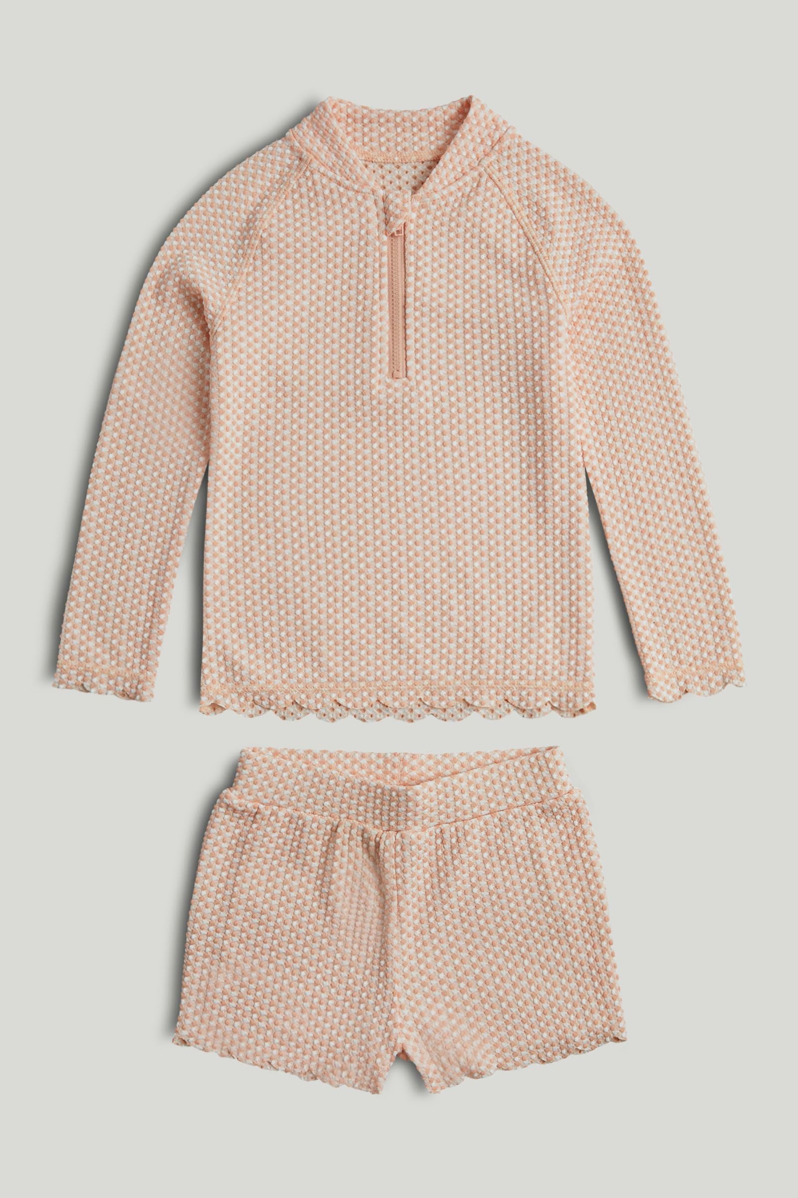 Gingham Sunsafe UPF50+ Rash Vest and Shorts Set - Multi / 12-18 Months