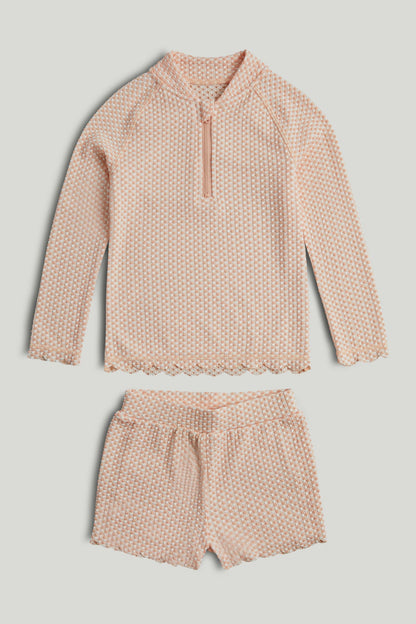 Gingham Sunsafe UPF50+ Rash Vest and Shorts Set - Multi / 12-18 Months
