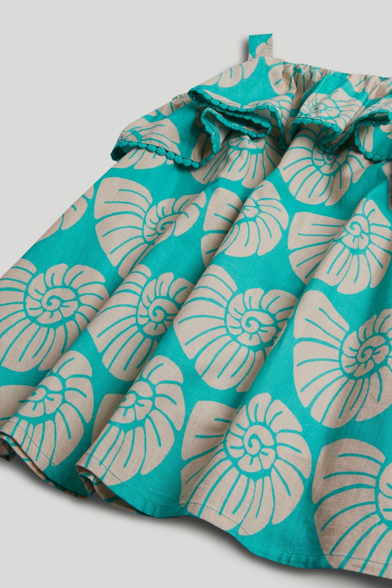 Green Shell Sun Dress