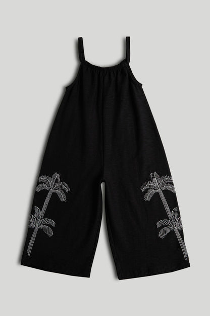 Palm Dungarees - Multi / 12-18 Months
