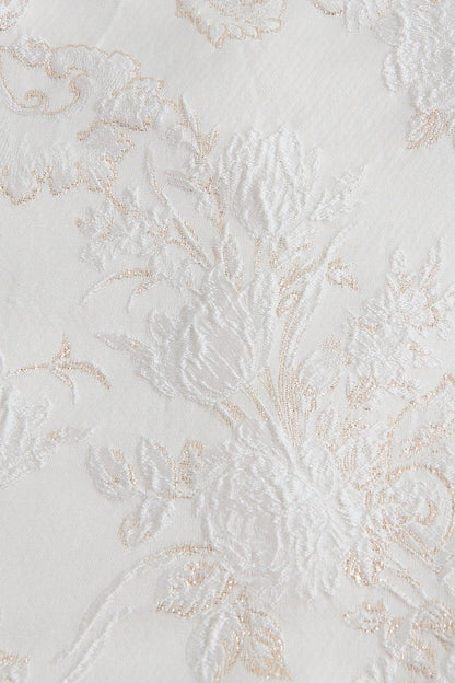 White Jacquard Occasion Dress, 5 years to 10 years