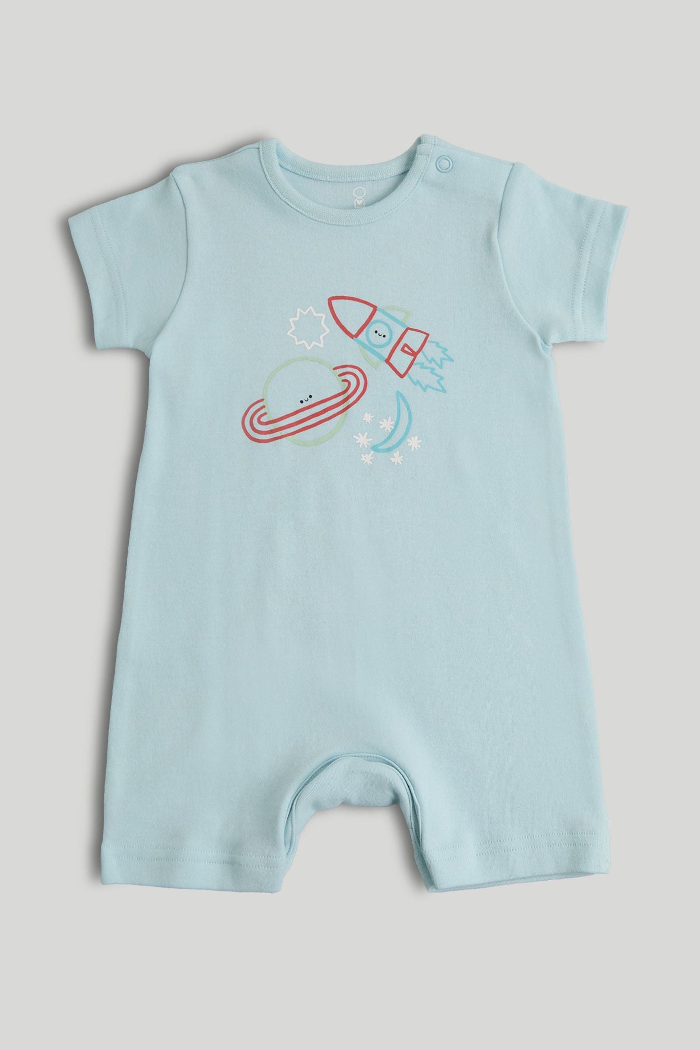 3 Pack Space Rompers