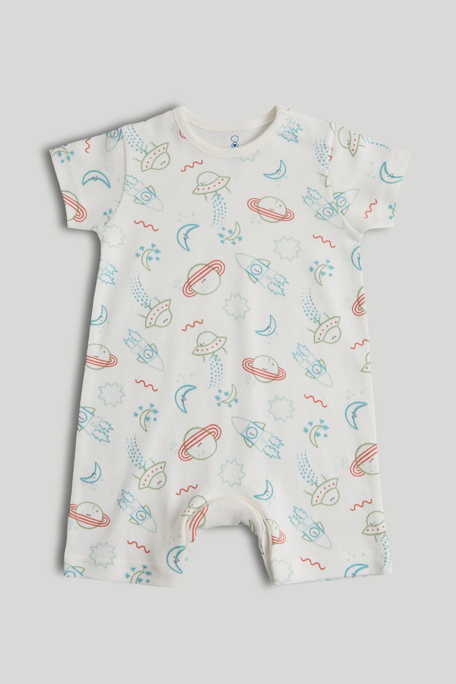 3 Pack Space Rompers
