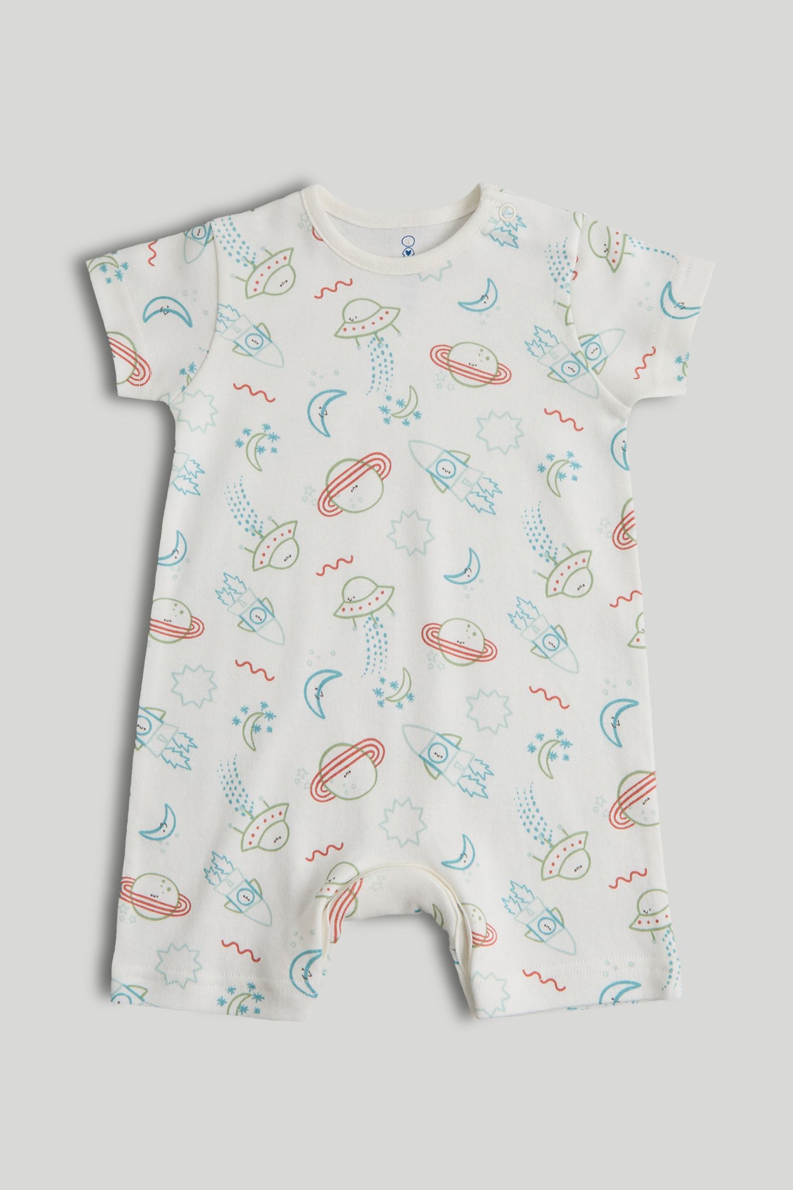 3 Pack Space Rompers