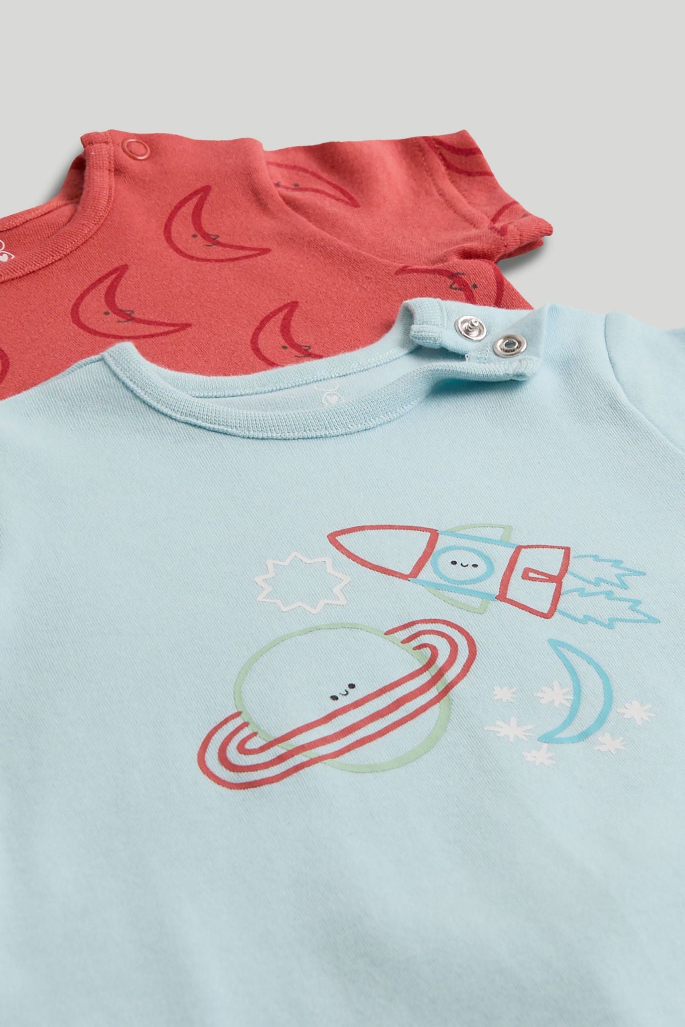 3 Pack Space Rompers