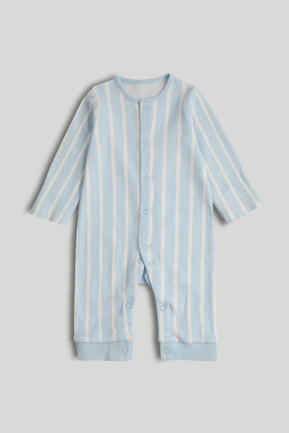 3 Pack Transport Footless Sleepsuits