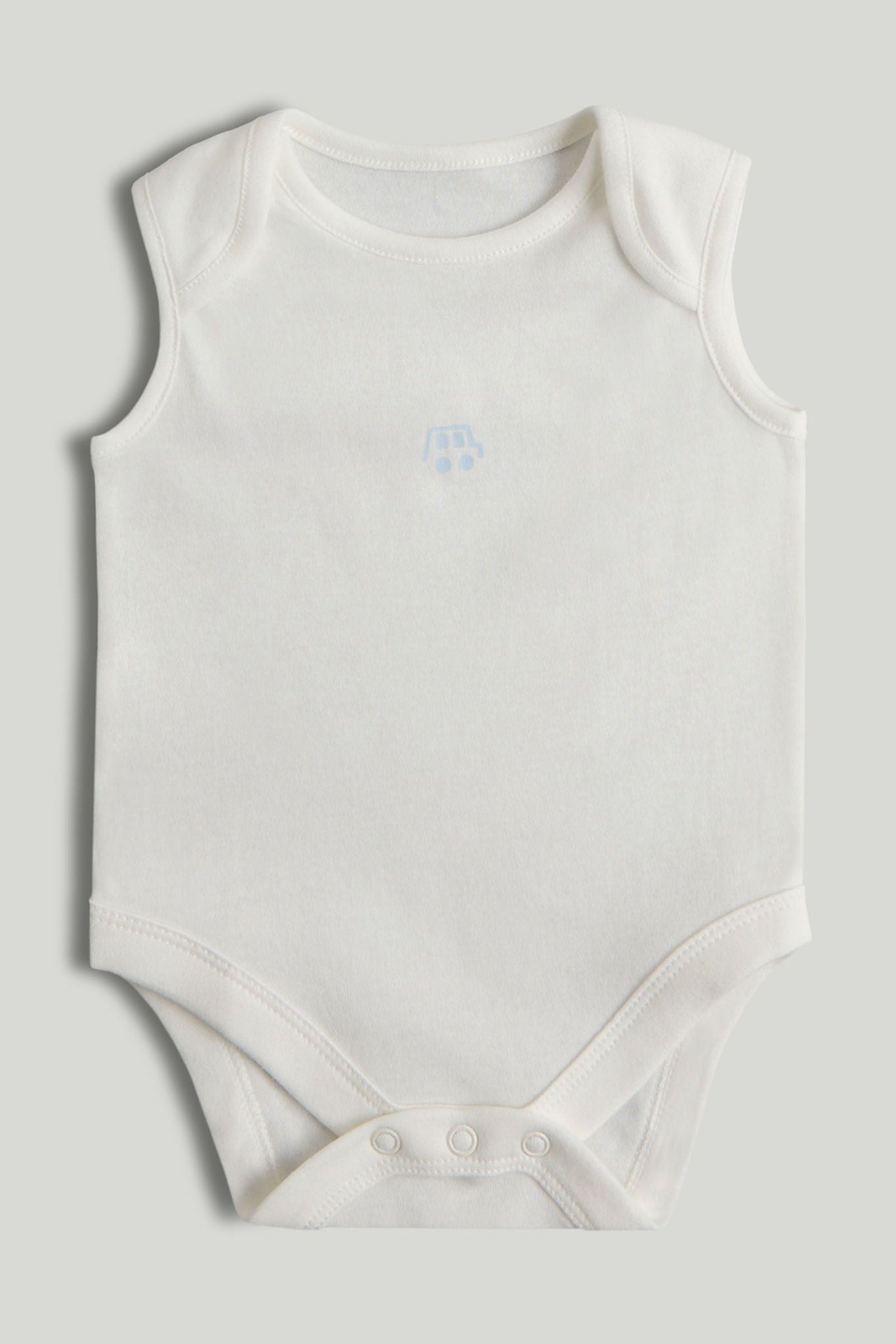 5 Pack Transport Sleeveless Bodysuits