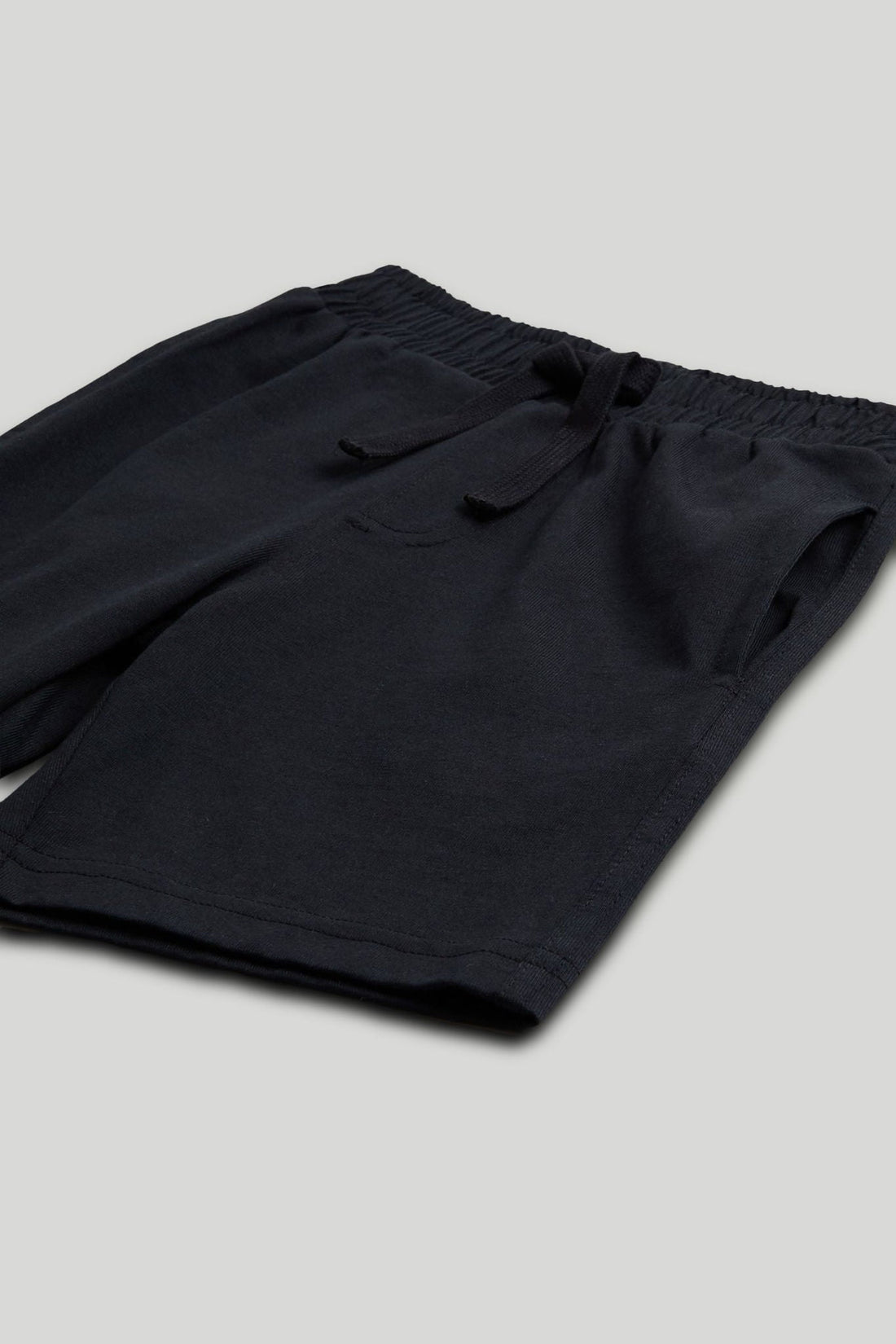 Black Jersey Shorts