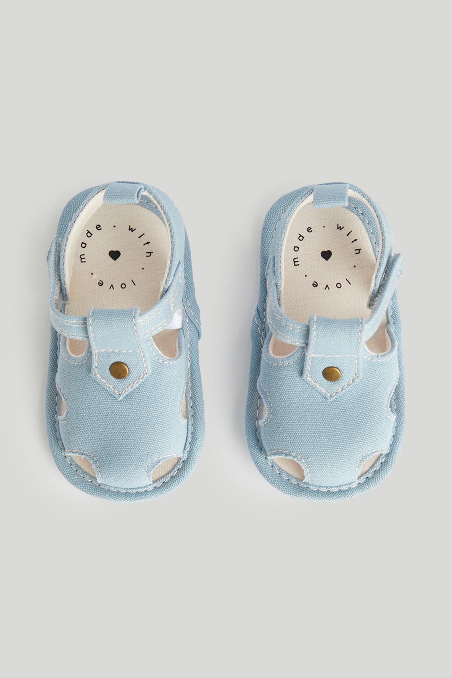 Blue Pram Sandals