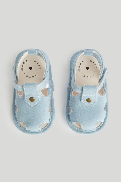 Blue Pram Sandals