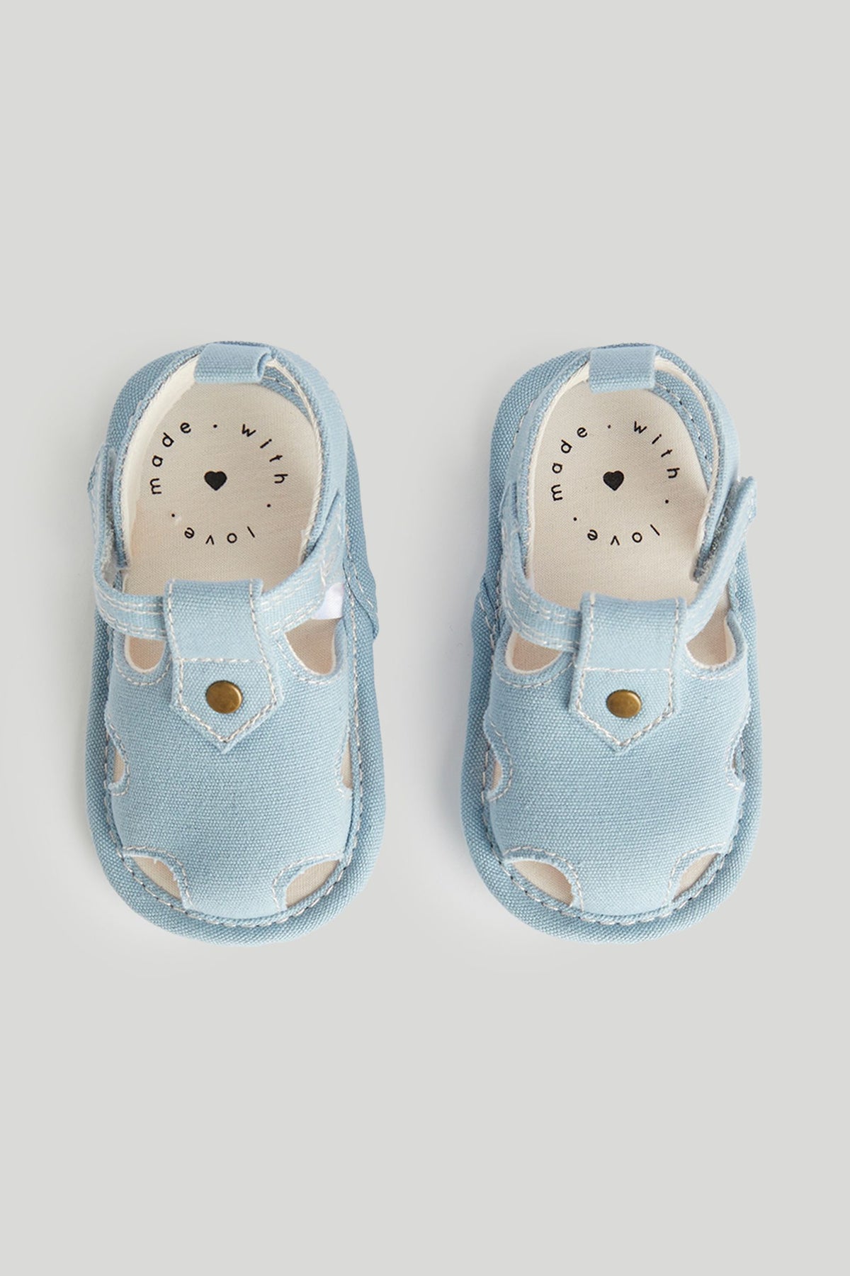 Blue Pram Sandals