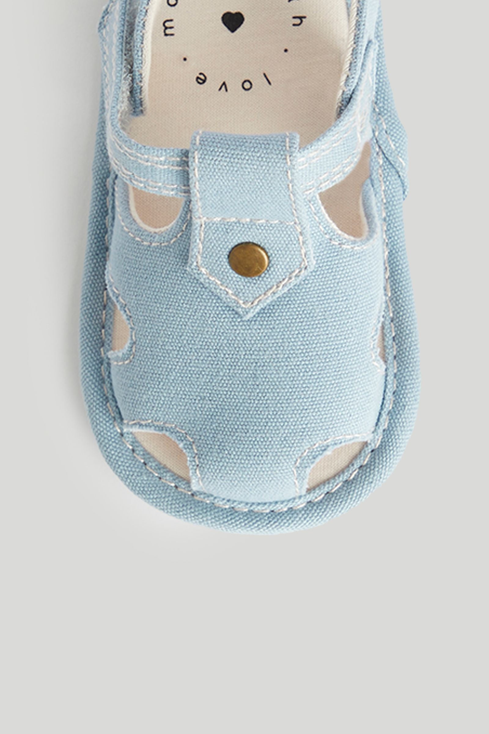Blue Pram Sandals