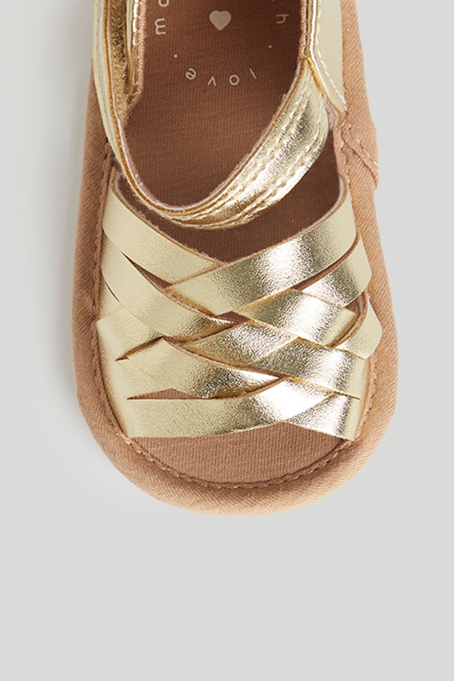 Glitter Pram Sandals
